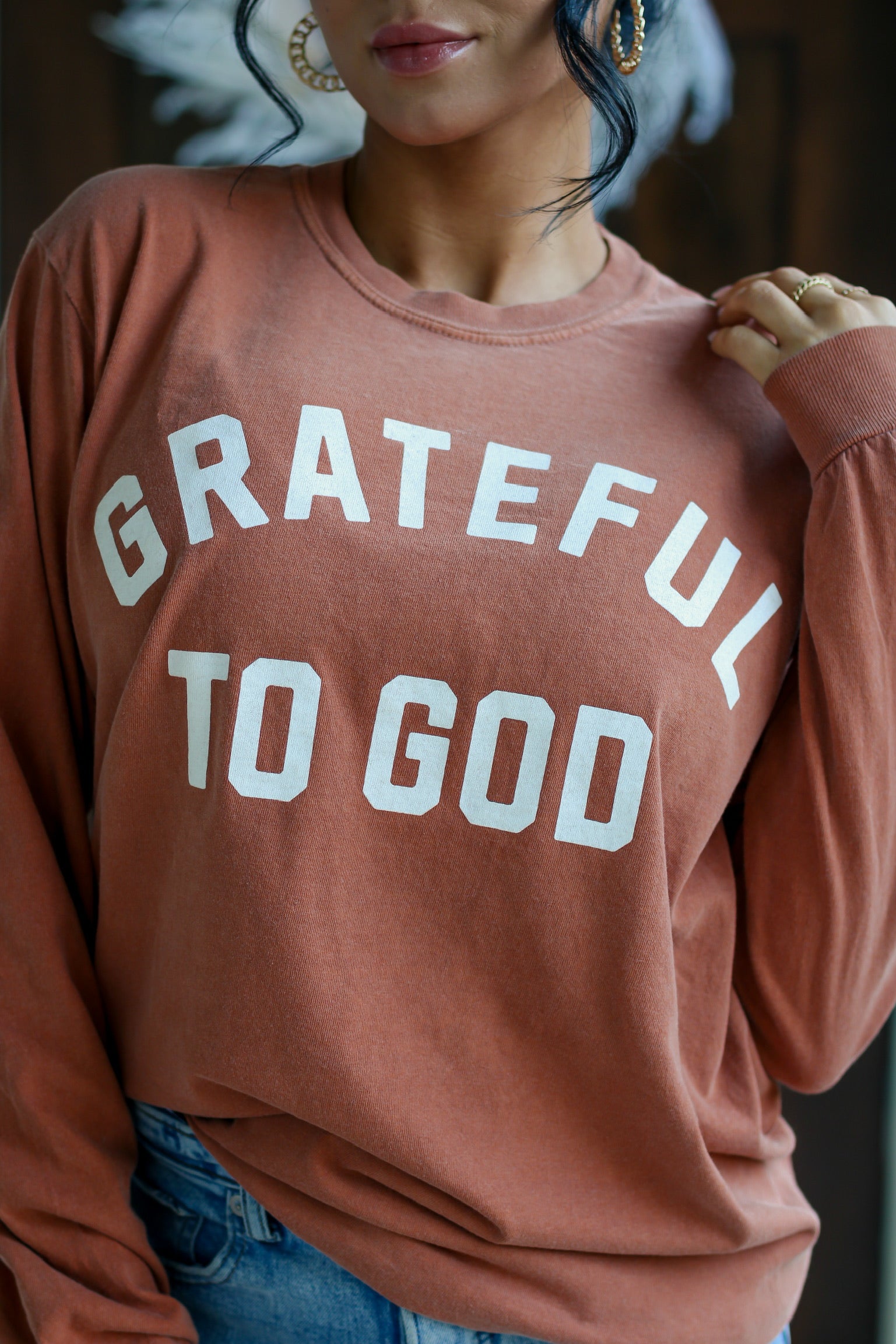 Grateful To God  | Long Sleeve