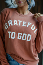 Load image into Gallery viewer, Grateful To God  | Long Sleeve
