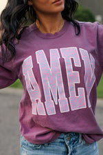 Load image into Gallery viewer, Amen | Berry | Long Sleeve
