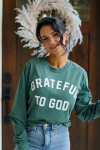 Grateful To God  | Long Sleeve