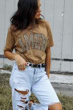Load image into Gallery viewer, Amen | Camel | Short Sleeve Tee
