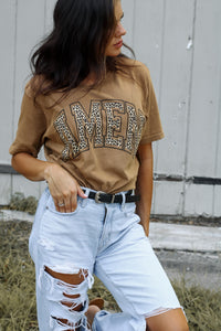 Amen | Camel | Short Sleeve Tee