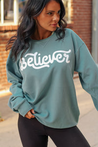 Believer | Cypress Green | Sweater