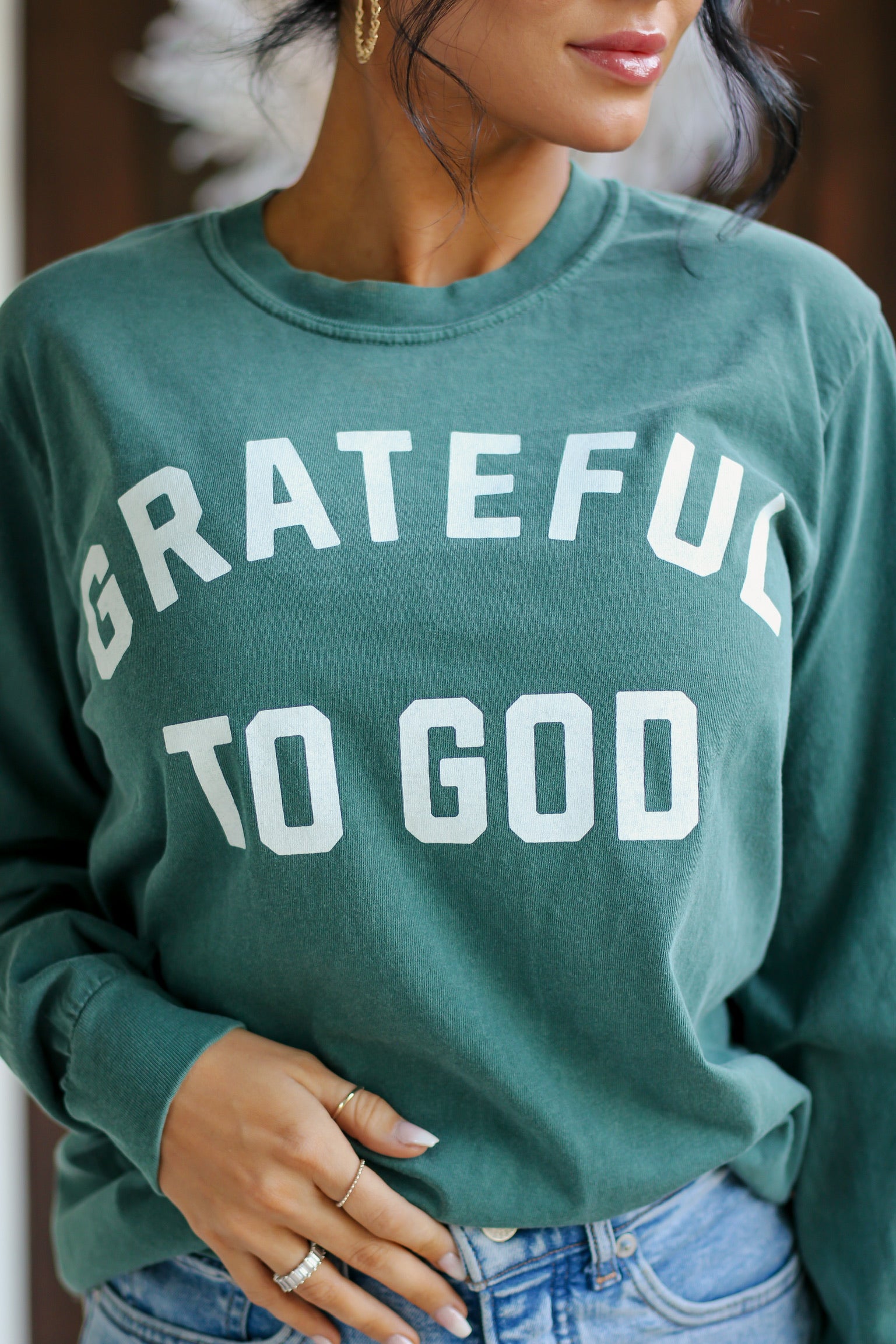 Grateful To God  | Long Sleeve